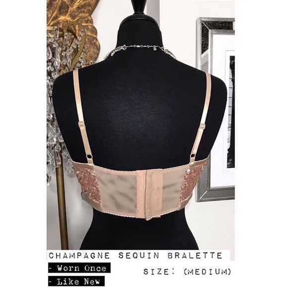 GUESS - SEQUIN BRALETTE - Picture 6 of 7